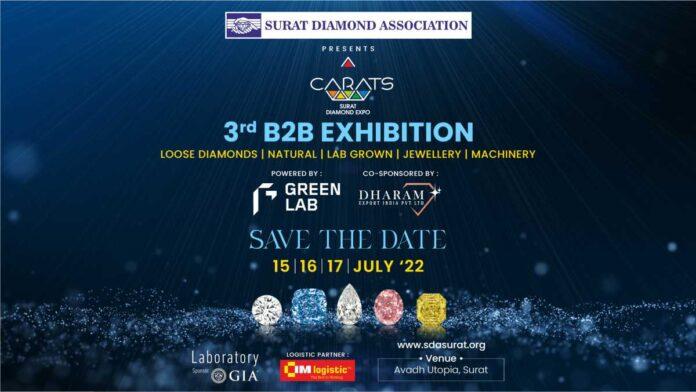 Grand planning of B2B Carats - Surat Diamond Expo - 2022