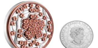 Coin set with 6.5-cts of Argyle Pinks Sells for a Record $1m