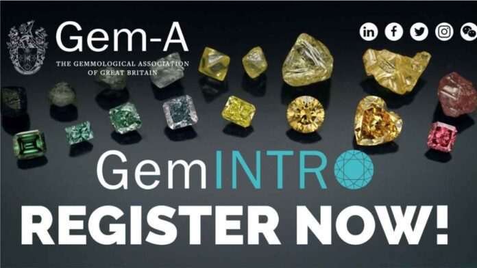 Gem-A Launches an online entry-level GemIntro Gemmology Qualification course