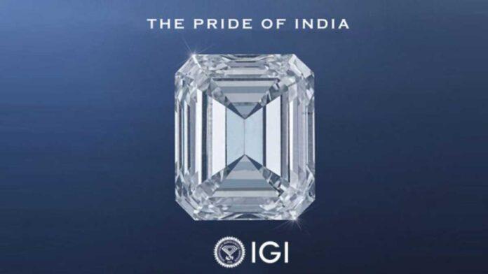 IGI Certifies World’s Largest Polished Lab-Grown Diamond, At 30.18 Carats