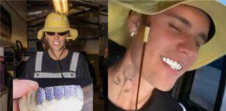 Justin Bieber Fits New Custom Diamond Grillz-1