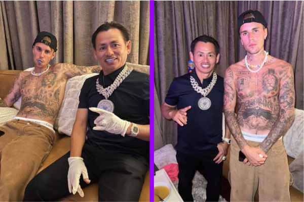 Justin Bieber Fits New Custom Diamond Grillz-2