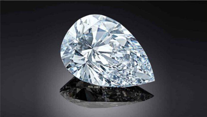 The 101.41-carat D colour, internally flawless diamond sold for $13 million.