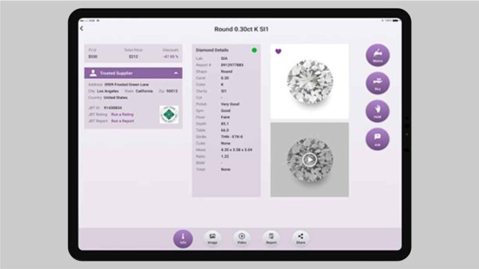 Virtual Diamond Boutique Launch First Look of API for Jewelers Board of Trade