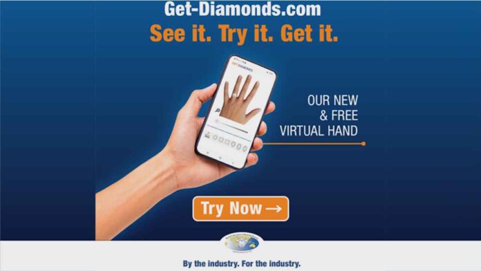 AR Tool VIRTUAL HAND Launched by Get-Diamonds