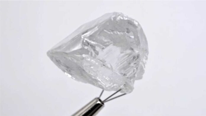 Lucapa recovered a 113 carat diamond from the Lulo mine