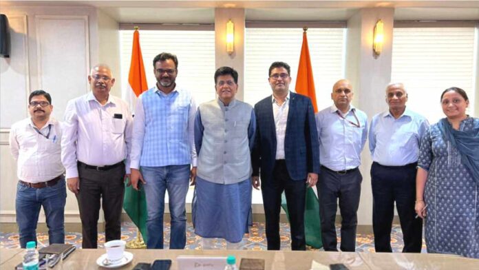 Commerce Minister Piyush Goyal lauds Gujarat government for promoting LGD sector and taking initiative