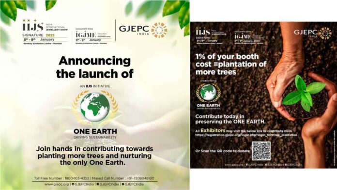 IIJS Signature 2023 Launches-ONE EARTH-Initiative For A Greener Planet