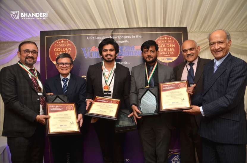 Surat's Bhanderi Labgrown Diamonds awarded prestigious award in London for innovation-4