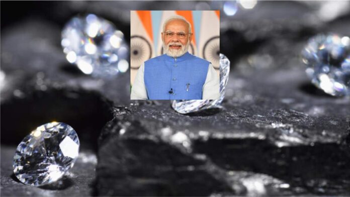 The Modi government wants India to achieve the world's No. 1 position in the Lab Grown diamond sector