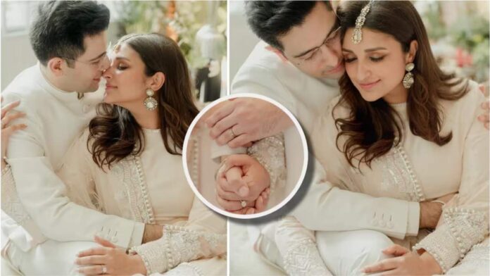 Raghav Chadha and Parineeti Chopra's 3 carat diamond engagement ring caught everyone's attention