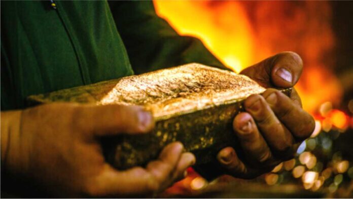 Barrick Mine's profit increased as gold prices increased