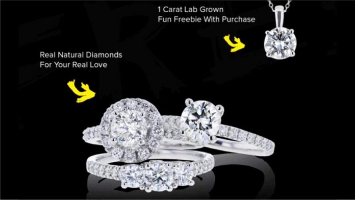 US Philadelphia Retail Jewellers Unique Offer-Buy Natural Diamond, Get 1 Carat Lab grown Diamond Free