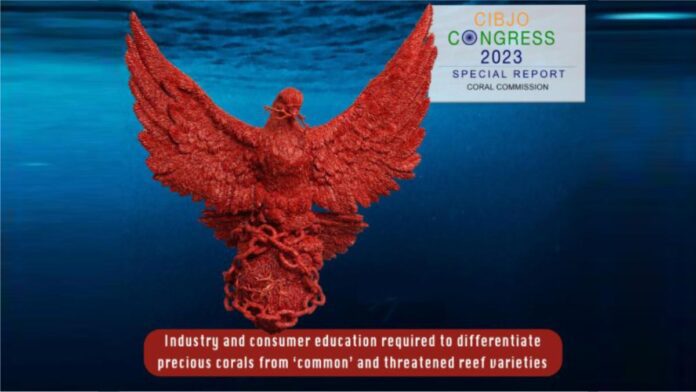 Climate crisis affects reef corals, not gems CIBJO report