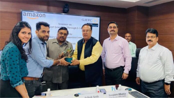 GJEPC organized Jewellery Export Seminar in Delhi in association with Amazon