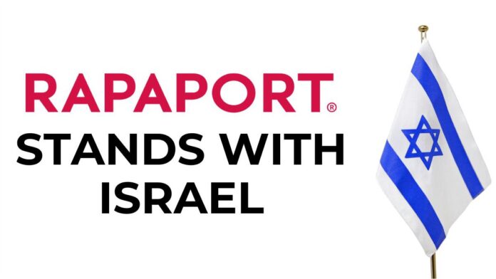 Rappaport issued a statement supporting Israel in its war against Hamas