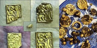 gold treasure found under 1400-year-old temple in Norway-1