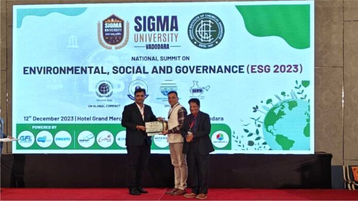 SRK awarded the Green Innovations and ESG Impact Awards at the National Summit