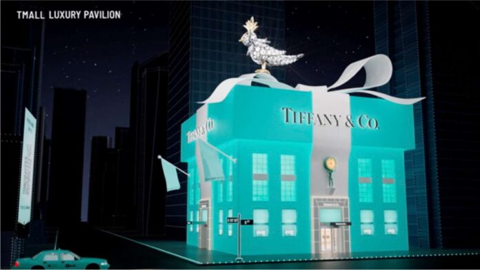 Tiffany opened virtual store for Chinese customers