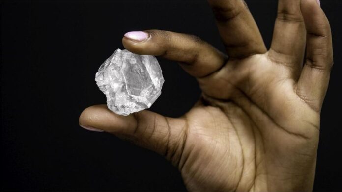 Firestone unearths the largest 215-carat diamond ever discovered at the Liqhobong mine