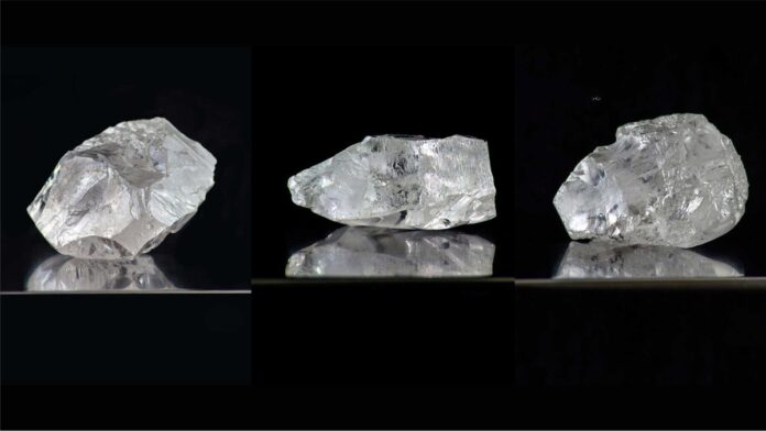 lucapa sold parcel of three diamonds for 105 million dollars