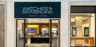 Sales of Swiss watches fell in UK but rose in US