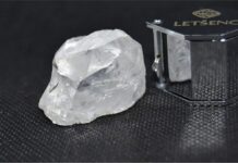 172-06-carat white diamond found at Letseng mine in Lesotho 7th diamond in a year