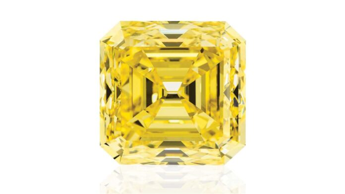 45-carat yellow diamond tops 125 lots at New York jewellery sale