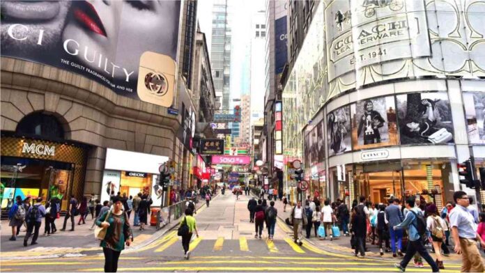 Hong Kong Retail sales fell in April as domestic consumers headed vacation trips