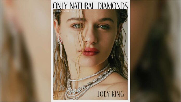 Joey King is cover star of NDCs Only Natural Diamond magazine