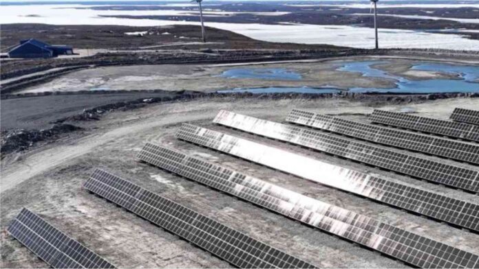 Diavik Diamond Mine completed installation of 35 MW solar power plant