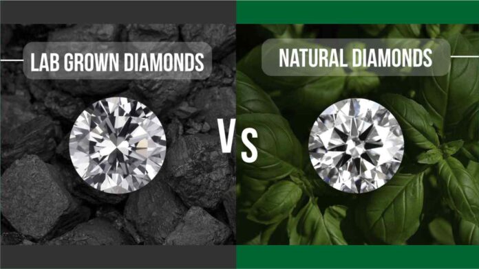 Natural diamonds and labgrown diamonds are not in competition but rather complement each other