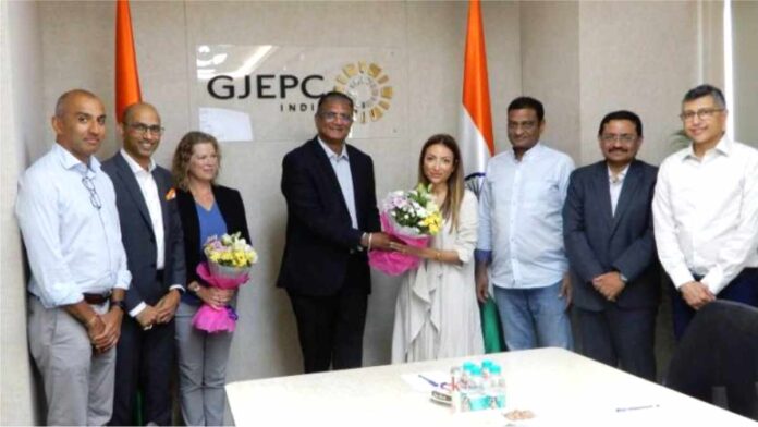 De Beers team visited GJEPC head office Mumbai