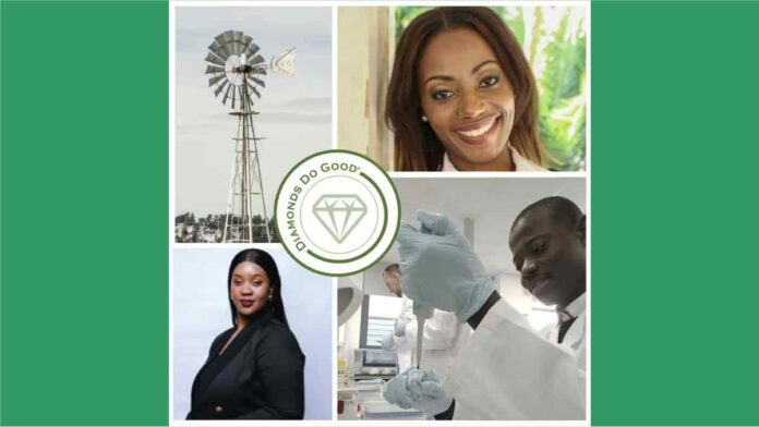 Diamonds Do Good selected 13 entrepreneurs to receive 100k dollar grant