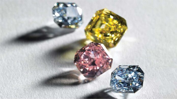 Fancy-coloured diamonds drop in price