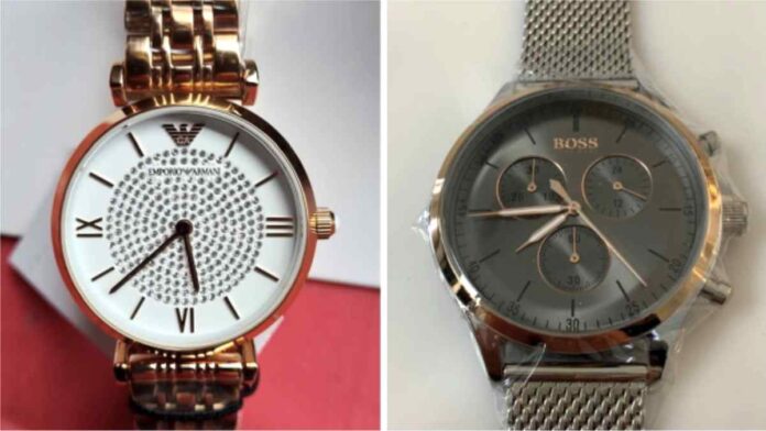 UK court orders destruction of 2361 fake watches imported from China