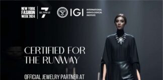 IGI Becomes Jewellery Sponsor of Runway 7 at New York Fashion Week-1