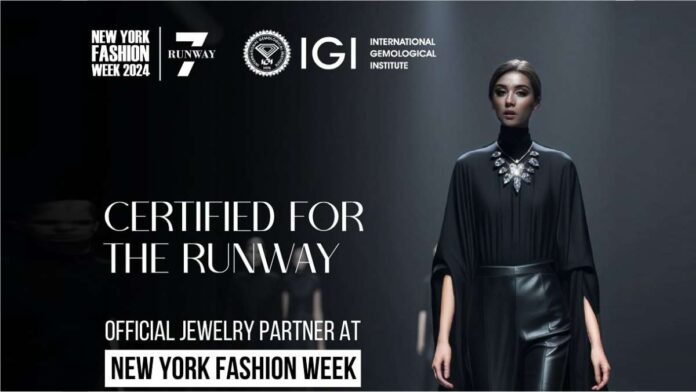 IGI Becomes Jewellery Sponsor of Runway 7 at New York Fashion Week-1