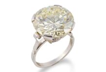 Bonhams to Auction 17-19 Carat Diamond Ring in Paris Jewels Sale