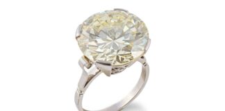 Bonhams to Auction 17-19 Carat Diamond Ring in Paris Jewels Sale