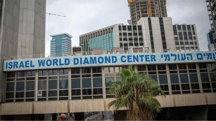 The global recession and war-conflict affected Israel's diamond exports