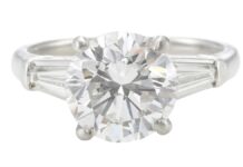 diamond ring sells for over 100k dollars at bonhams auction