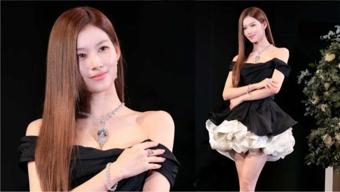 Sana wore 46 million Graff jewellery at Meya Prosperity Diamond event