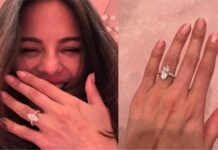 Selena Gomez flaunting her 1 million Diamond Engagement Ring-1