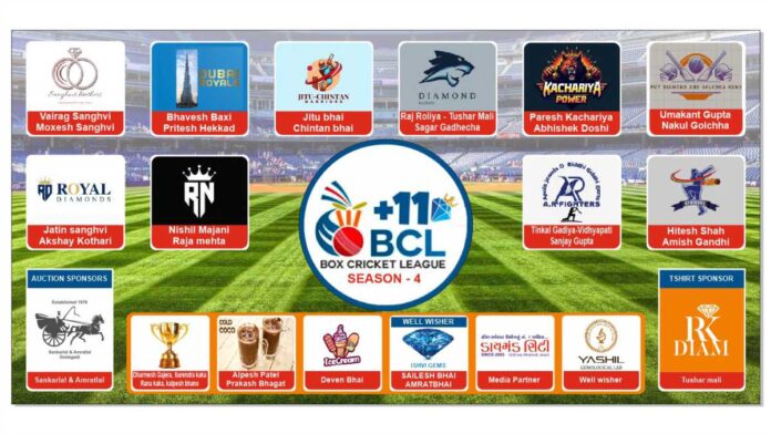 Natural Diamond plus 11 Box Cricket League Season 4 Starts Tomorrow