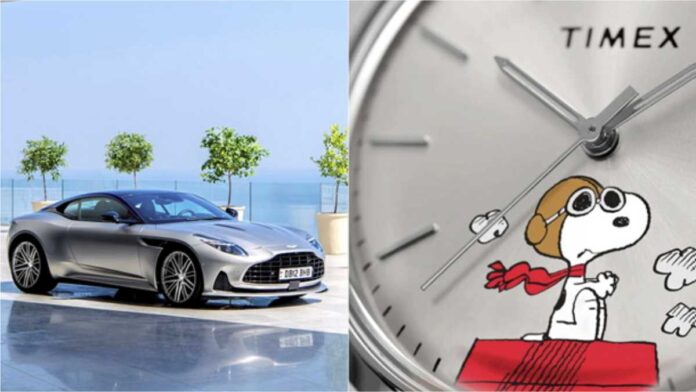 Timex and Aston Martin to launch watch and jewellery collection in collaboration